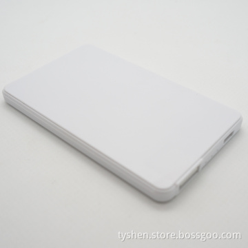 Business Card Power Bank 2200 mAh White Color (J20)